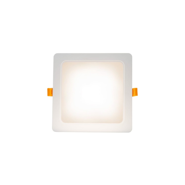 DURE 3 Downlight 18W WW 230V 110st IP54 IK06 170x170x34 Biały Kwadratowa Zasilacz zintegrowany SLI043011WW_PW SPECTRUM LED