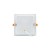 DURE 3 Downlight 18W WW 230V 110st IP54 IK06 170x170x34 Biały Kwadratowa Zasilacz zintegrowany SLI043011WW_PW SPECTRUM LED