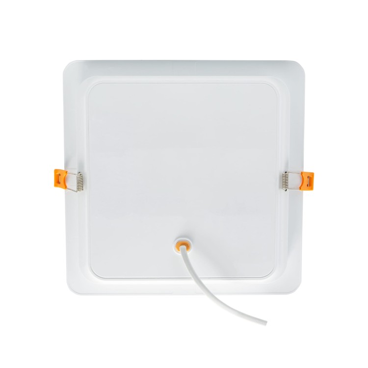 DURE 3 Downlight 24W CW 230V 110st IP54 IK06 220x220x34 Biały Kwadratowa Zasilacz zintegrowany SLI043012CW_PW SPECTRUM LED
