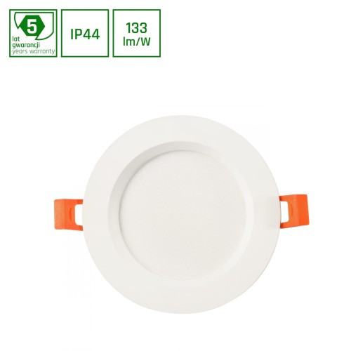 DURE 3 MAX Downlight 12W WW 230V 110st IP44 IK06 Fi140x30 Biały okrągły 5 Lat Gwarancji SLI043013WW_PW SPECTRUM LED