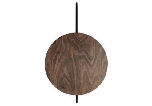 Lampa ścienna Kinkiet Industrialny Loft SUNSET B 7655 NOWODVORSKI Lighting GX53 x2 okrąg drewniany nowoczesna oprawa oświetleniowa metal drewno sklejka podwójny Inspiracje Premium