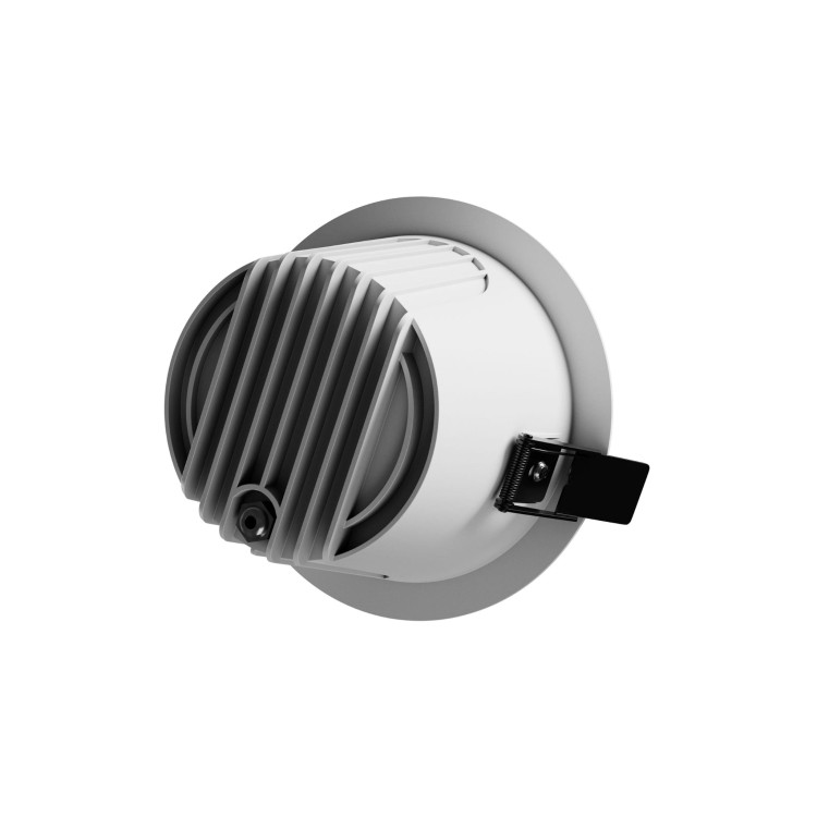 Oprawa sufitowa ORBITO Downlight 6-20W NW 230V 40st IP44 Ra90 UGR<19 139X85MM Biały/Czarny mat okr. regulacja mocy 5 l SLI043019NW_PW SPECTRUM LED