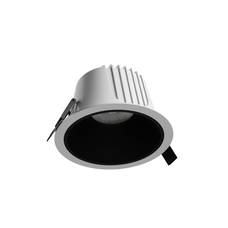 Oprawa sufitowa ORBITO Downlight 6-20W NW 230V 40st IP44 Ra90 UGR<19 139X85MM Biały/Czarny mat okr. regulacja mocy 5 l SLI043019NW_PW SPECTRUM LED