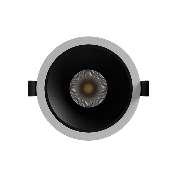 Oprawa sufitowa ORBITO Downlight 6-20W NW 230V 40st IP44 Ra90 UGR<19 139X85MM Biały/Czarny mat okr. regulacja mocy 5 l SLI043019NW_PW SPECTRUM LED