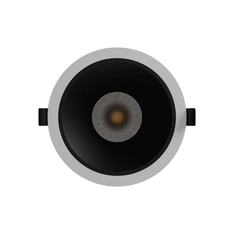 Oprawa sufitowa ORBITO Downlight 14-27W NW 230V 40st IP44 Ra90 UGR<19 169X95MM Biały/Czarny mat okr. regulacja mocy 5 SLI043020NW_PW SPECTRUM LED