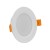 DURE 3 Downlight 5W NW 230V 110st IP54 IK06 95x31 białe Biały okrągłe okrągła Zasilacz zintegrowany SLI043021NW_PW SPECTRUM LED
