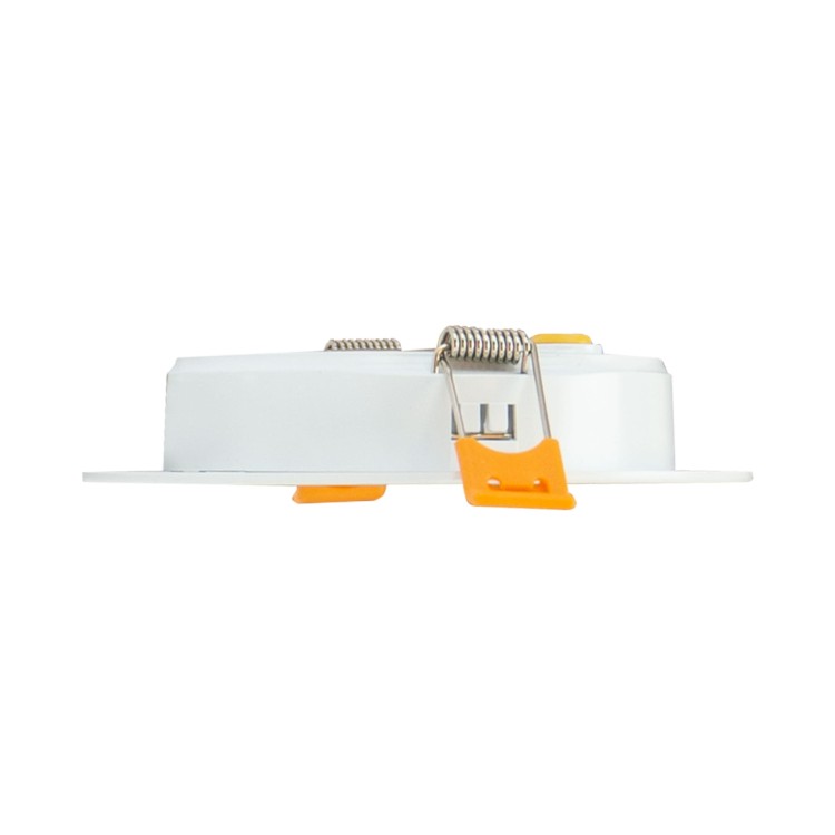 DURE 3 Downlight 8W NW 230V 110st IP54 IK06 118x31 białe Biały okrągłe okrągła Zasilacz zintegrowany SLI043022NW_PW SPECTRUM LED