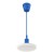 ALBENE ECO LED SMD 18W 230V WW BLUE cable SLI044004_BLUE SPECTRUM LED lampa sufitowa wisząca zwis