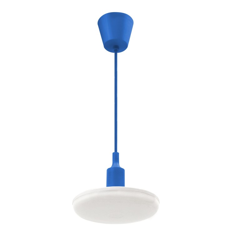 ALBENE ECO LED SMD 18W 230V WW BLUE cable SLI044004_BLUE SPECTRUM LED lampa sufitowa wisząca zwis