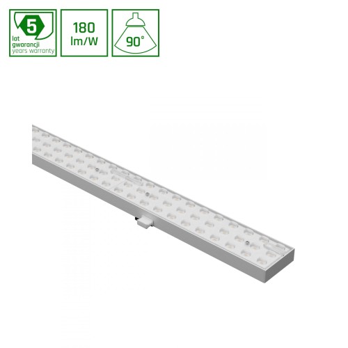 LIMEA PRO TRUNKING SYSTEM 75W NW 230V 90st IP40 1438mm Biały 5 Lat Gwarancji DALI SLI047100NW_PW SPECTRUM LED