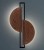 Lampa ścienna Kinkiet Industrialny Loft SUNRISE LED 7652 NOWODVORSKI Lighting 12W okrąg drewniany nowoczesna oprawa oświetleniowa dekoracyjna metal drewno sklejka podwójny Inspiracje Premium