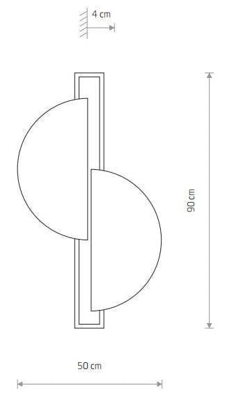 Lampa ścienna Kinkiet Industrialny Loft SUNRISE LED 7652 NOWODVORSKI Lighting 12W okrąg drewniany nowoczesna oprawa oświetleniowa dekoracyjna metal drewno sklejka podwójny Inspiracje Premium