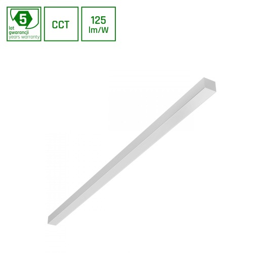 ALLDAY BASIC 40W CCT 230V IP20 1203x42x37mm Biały 5 Lat Gwarancji SLI047300CCT_PW SPECTRUM LED