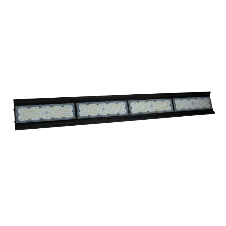 Oprawa przemysłowa HALLS LINE HIGH BAY 200W NW 230V 90ST IP66 IK10 990X126X95MM Czarny 5 Lat Gwarancji 0-10V SLI048004NW_PW SPECTRUM LED do hali