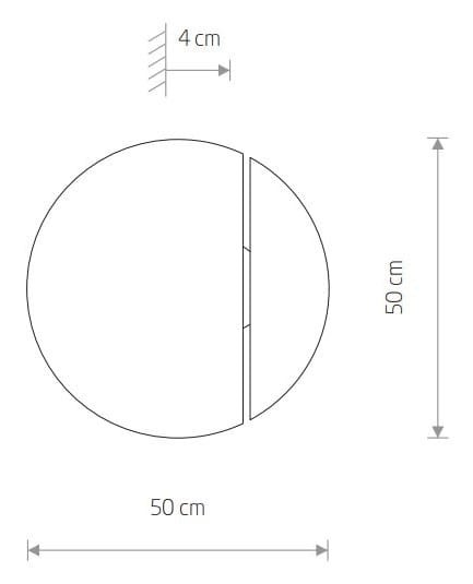 Lampa ścienna Kinkiet Industrialny Loft SUN LED 7651 NOWODVORSKI Lighting 15W okrąg drewniany nowoczesna oprawa oświetleniowa dekoracyjna metal drewno sklejka pojedynczy Inspiracje Premium