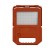 NOCTIS SOLARIS TECHNIC 10W CW IP54 235X175X40mm Pomarańczowy 2 Lata Gwarancji SLI051001CW SPECTRUM LED solarny