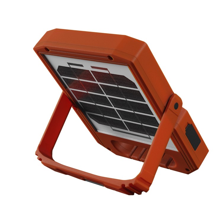 NOCTIS SOLARIS TECHNIC 10W CW IP54 235X175X40mm Pomarańczowy 2 Lata Gwarancji SLI051001CW SPECTRUM LED solarny