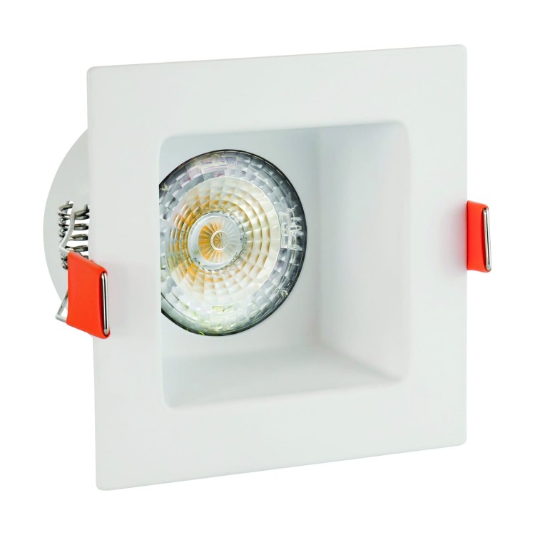 Oprawa sufitowa FIALE III GU10 square 1 oczko Biały SLIP001004 SPECTRUM LED podtynkowa