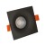 Oprawa sufitowa FIALE V GU10 Oczko GU10 250V IP20 85x85x35mm Czarny kwadratowe SLIP001015 SPECTRUM LED podtynkowa