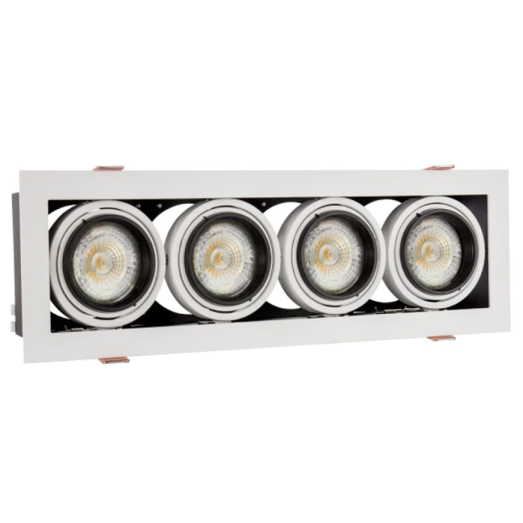 MODERN DAY MINI GU10 X 4 GU10 250V IP20 100x316x77mm Biały, Środek Czarny SLIP002004 SPECTRUM LED