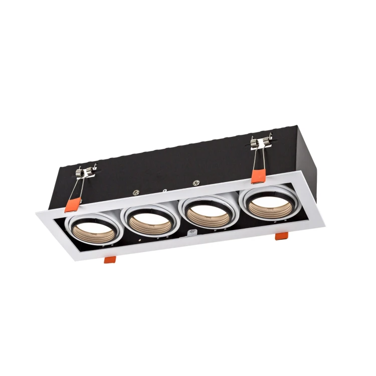 MODERN DAY MINI GU10 X 4 GU10 250V IP20 100x316x77mm Biały, Środek Czarny SLIP002004 SPECTRUM LED