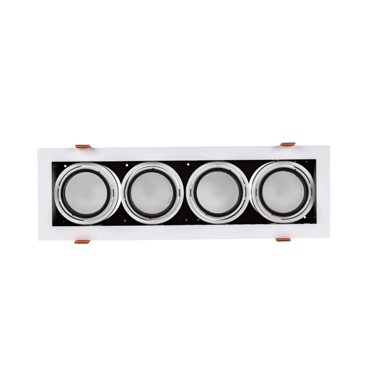 MODERN DAY MINI GU10 X 4 GU10 250V IP20 100x316x77mm Biały, Środek Czarny SLIP002004 SPECTRUM LED