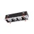 MODERN DAY MINI GU10 X 4 GU10 250V IP20 100x316x77mm Biały, Środek Czarny SLIP002004 SPECTRUM LED