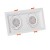 MDD MINI DUE GU10 X 2 GU10 250V IP20 110x210x40mm Biały SLIP002006 SPECTRUM LED