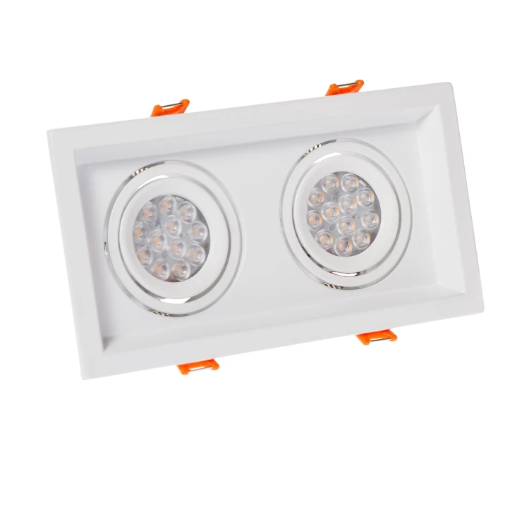 MDD MINI DUE GU10 X 2 GU10 250V IP20 110x210x40mm Biały SLIP002006 SPECTRUM LED