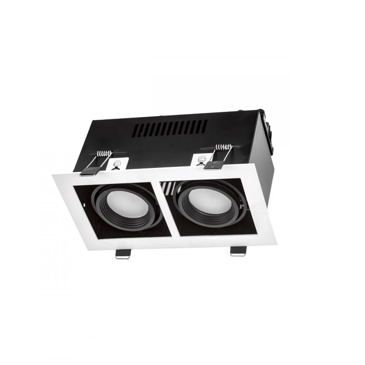 MODERN DAY MINI GU10 X 2 GU10 250V IP20 112x197x115mm Biały, Środek Czarny SLIP002012 SPECTRUM LED