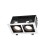 MODERN DAY MINI GU10 X 2 GU10 250V IP20 112x197x115mm Biały, Środek Czarny SLIP002012 SPECTRUM LED
