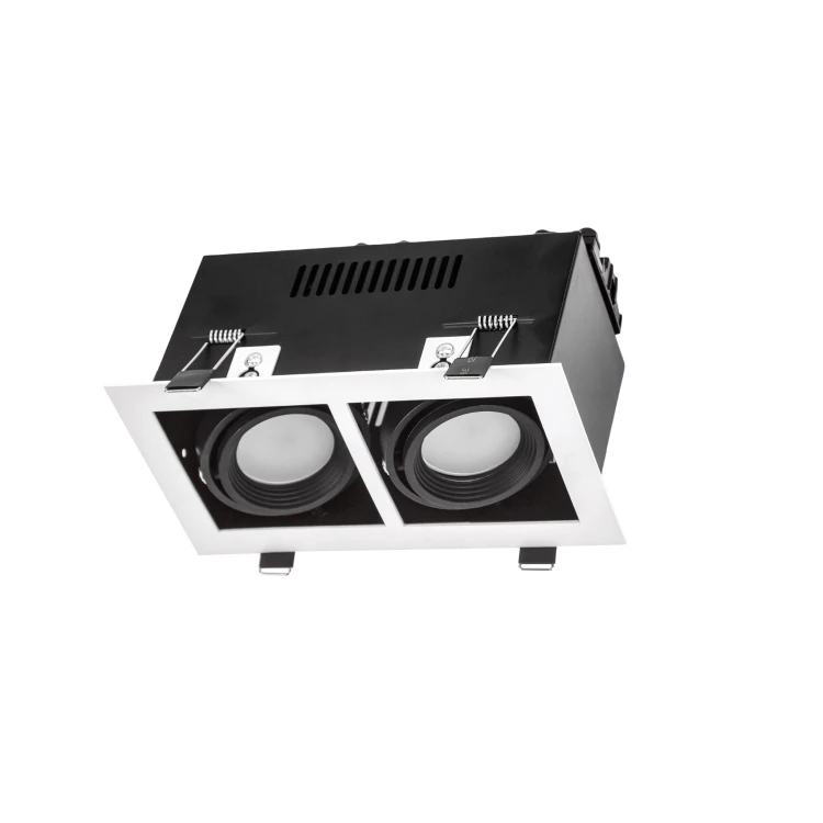 MODERN DAY MINI GU10 X 2 GU10 250V IP20 112x197x115mm Biały, Środek Czarny SLIP002012 SPECTRUM LED