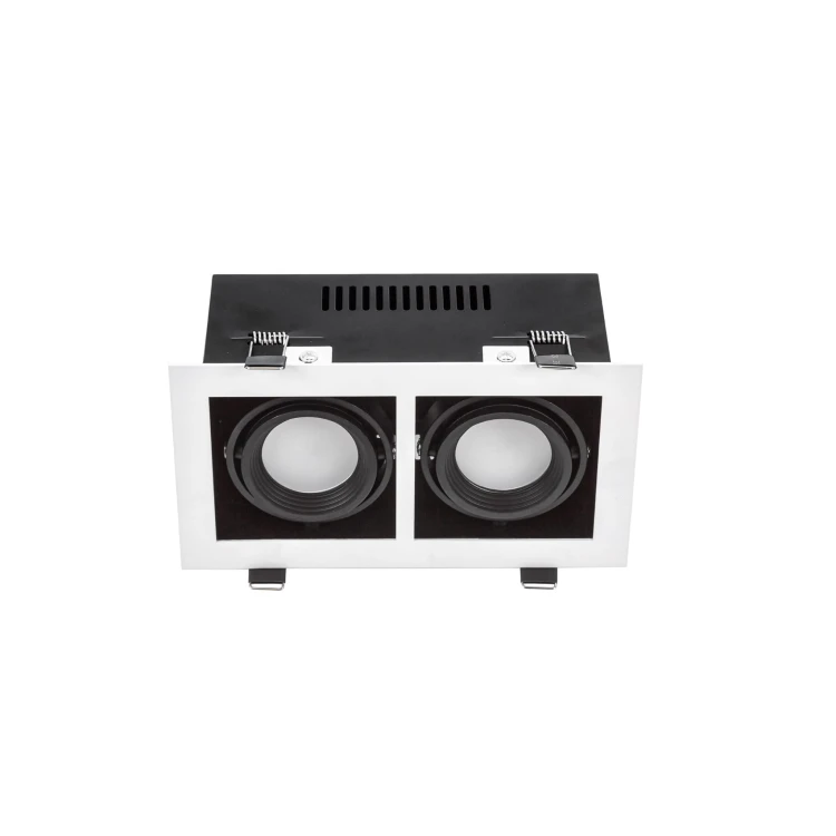 MODERN DAY MINI GU10 X 2 GU10 250V IP20 112x197x115mm Biały, Środek Czarny SLIP002012 SPECTRUM LED