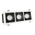 MODERN DAY MINI GU10 X 3 GU10 250V IP20 112x289x115mm Biały, Środek Czarny SLIP002013 SPECTRUM LED