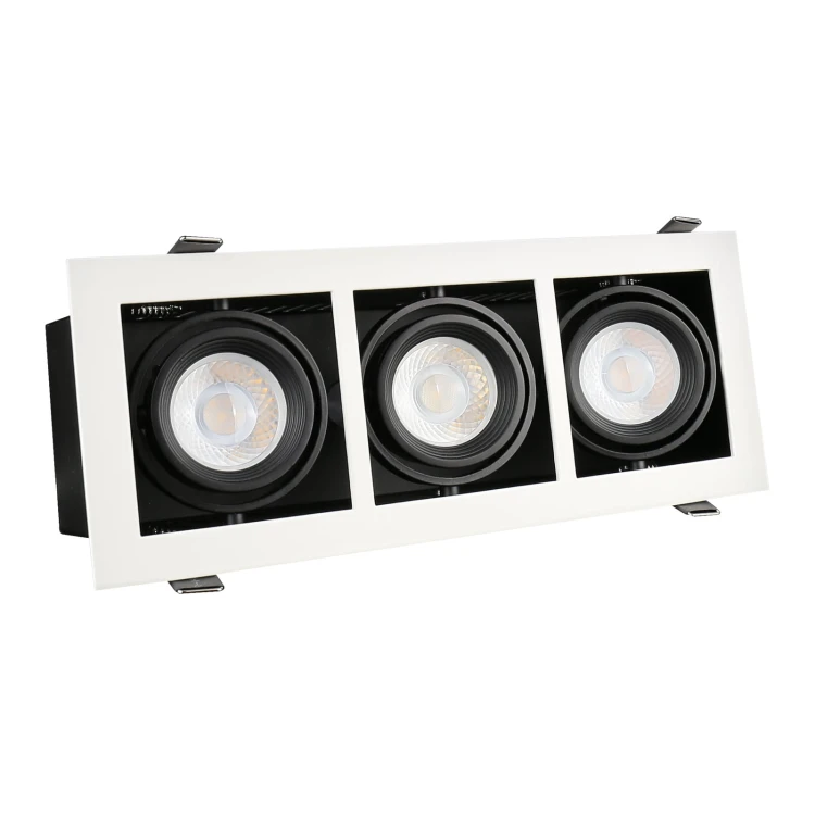 MODERN DAY MINI GU10 X 3 GU10 250V IP20 112x289x115mm Biały, Środek Czarny SLIP002013 SPECTRUM LED