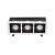 MODERN DAY MINI GU10 X 3 GU10 250V IP20 112x289x115mm Biały, Środek Czarny SLIP002013 SPECTRUM LED