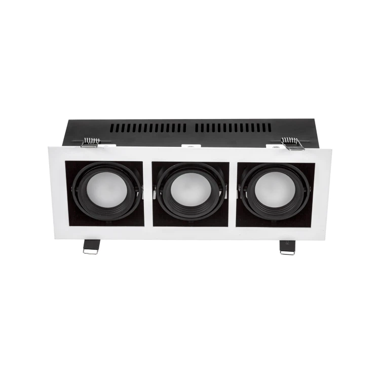 MODERN DAY MINI GU10 X 3 GU10 250V IP20 112x289x115mm Biały, Środek Czarny SLIP002013 SPECTRUM LED