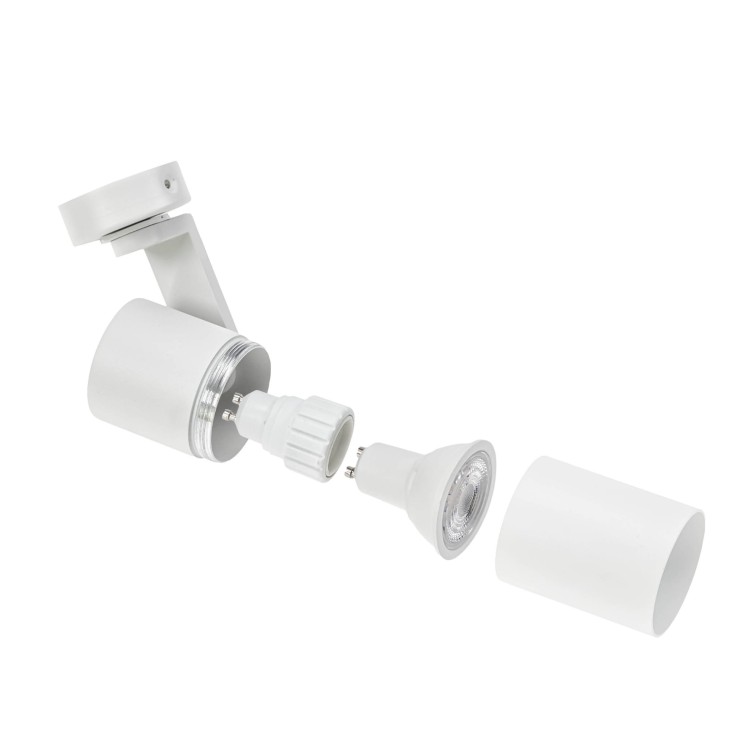 Lampa sufitowa MADARA MINI II GU10 BAZA GU10 250V IP20 56x120x117mm Biały SLIP003014 SPECTRUM LED regulowana