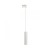 Lampa szynowa wisząca punktowa MADARA MINI II GU10 Zwis na Szynoprzewód 3F 230V IP20 fi55*200mm Biały kabel 1m SLIP003016 SPECTRUM LED szynoprzewodu