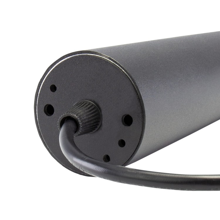 Lampa szynowa wisząca punktowa MADARA MINI II GU10 Zwis na Szynoprzewód 3F 230V IP20 fi55*200mm Czarny kabel 1m SLIP003017 SPECTRUM LED szynoprzewodu