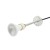 Lampa sufitowa MADARA MINI RING GU10 Zwis BAZA 230V IP20 fi55*200mm Czarny kabel 1m SLIP003019 SPECTRUM LED