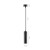 Lampa sufitowa MADARA MINI RING GU10 Zwis BAZA 230V IP20 fi55*200mm Czarny kabel 1m SLIP003019 SPECTRUM LED