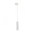 Lampa szynowa wisząca punktowa MADARA MINI RING GU10 Zwis na Szynoprzewód 3F 230V IP20 fi55*200mm Biały kabel 1m SLIP003020 SPECTRUM LED szynoprzewodu