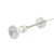 Lampa szynowa wisząca punktowa MADARA MINI RING GU10 Zwis na Szynoprzewód 3F 230V IP20 fi55*200mm Biały kabel 1m SLIP003020 SPECTRUM LED szynoprzewodu