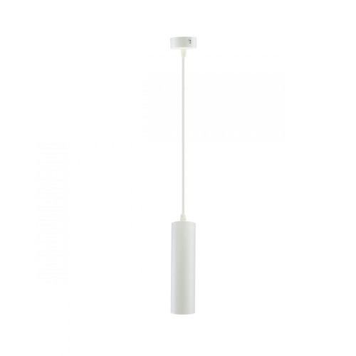 Lampa sufitowa MADARA MINI II GU10 Zwis BAZA 230V IP20 fi55*200 mm Biały kabel 1m SLIP003022 SPECTRUM LED