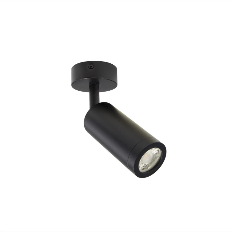 Kinkiet MADARA SLIM MR11 BAZA 230V IP20  36x95x165 Czarny baza 60x25 SLIP003032 SPECTRUM LED