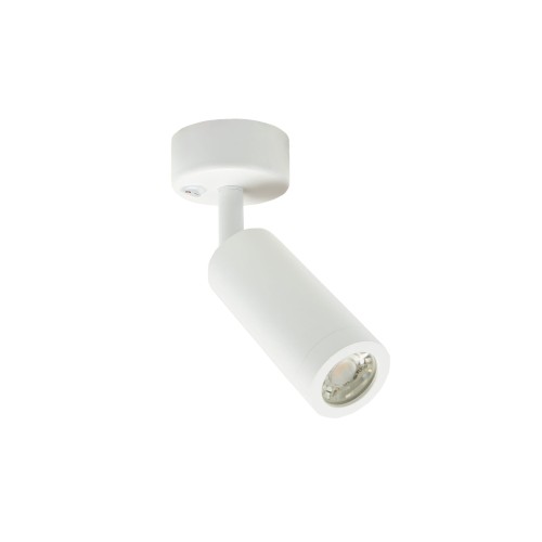 Kinkiet z włącznikiem MADARA SLIM MR11 SWITCH BAZA 230V IP20 36x95x165 Biały baza 60x25 SLIP003033 SPECTRUM LED do sypialni