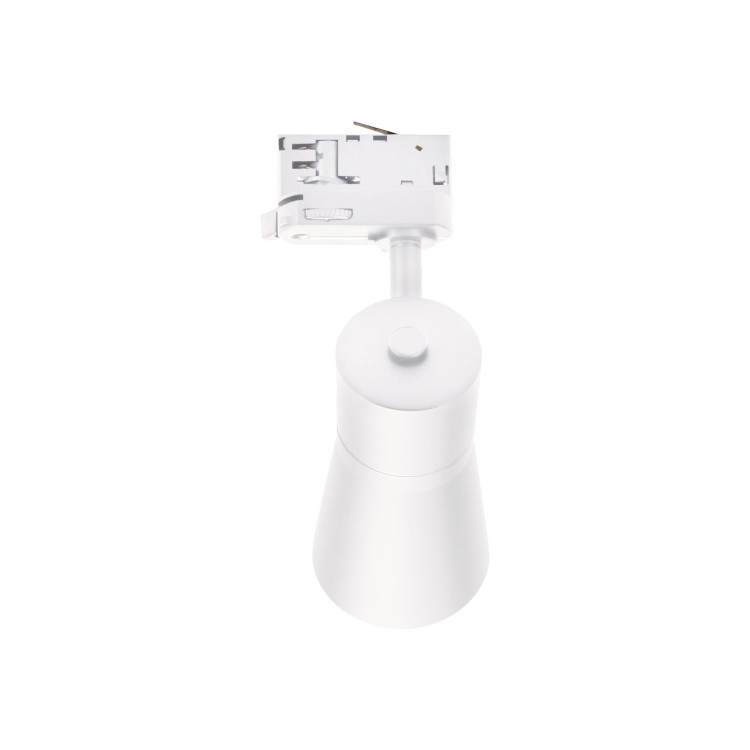 Lampa szynowa Reflektor szynowy MADARA SCANDI GU10 na Szynoprzewód 3F 250V IP20 80x140x180 Biały SLIP003043 SPECTRUM LED szynoprzewodu