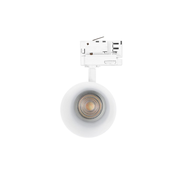 Lampa szynowa Reflektor szynowy MADARA SCANDI GU10 na Szynoprzewód 3F 250V IP20 80x140x180 Biały SLIP003043 SPECTRUM LED szynoprzewodu