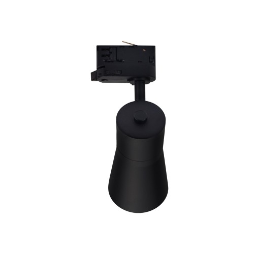 Lampa szynowa Reflektor szynowy MADARA SCANDI GU10 na Szynoprzewód 3F 250V IP20 80x140x180 Czarny SLIP003044 SPECTRUM LED szynoprzewodu